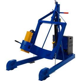 DC Powered Hydraulic Drum Carrier, Rotator & Boom, 59-11/16" Lift Height, 800 lb Cap