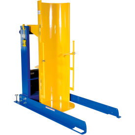 Steel Stationary Hydraulic Drum Dumper, 36" Dump Height, 1000 lb Capacity
