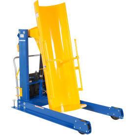 Steel DC Powered Portable Hydraulic Drum Dumper, 48" Dump Height, 1000 lb Capacity