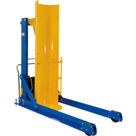 Steel DC Powered Portable Hydraulic Drum Dumper, 72" Dump Height, 1000 lb Capacity