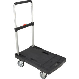Plastic Fold Flat Cart, 26-3/4" x 16-1/4", 300 lb. Capacity