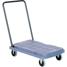 HDPE Platform Truck, Standard Fold Down Handle, 31-1/2" x 20-1/2", 500 lb Capacity