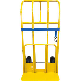 Steel Wide Load Hand Truck, Pneumatic Wheels, 600 lb. Capacity