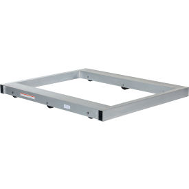 Aluminum Pallet Dolly with Tilt, 48" x 40", 4000 lb Capacity
