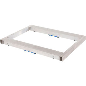 Aluminum Pallet Dolly with Tilt, 48" x 40", 6000 lb Capacity