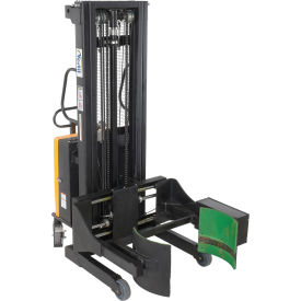 Semi Electric Drum Gripper/Rotator Stacker For 16, 30, & 55 Gal Steel Drums, 550 lb Cap