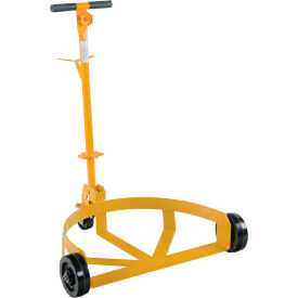 Steel Low Profile Drum Dolly with Phenolic Casters, 1200 lb. Capacity