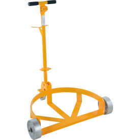 Steel Low Profile Drum Dolly with Steel Casters, 1200 lb Capacity