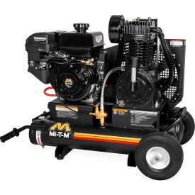 Portable Air Compressor, 8 Gallon Capacity, 300cc OHV, Electric Start
