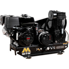 Base Mount Air Compressor/Generator Combo, 389cc Honda GX390 OHV, Electric Start