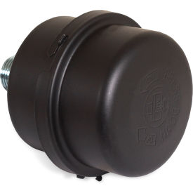 Air Compressor Air Filter Canister, Metal, 3-1/4" Dia. x 1/2" Male