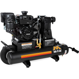 Single Stage Air Compressor w/ 208cc Kohler CH270 OHV Engine, 8 Gal. Cap., Recoil Start