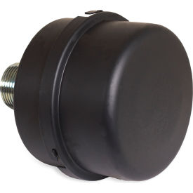 Air Compressor Air Filter Canister, Metal, 4-1/8" Dia. x 1" Male