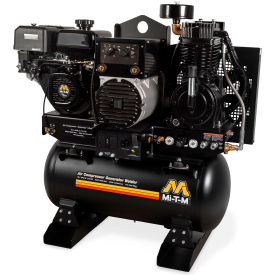 Air Compressor/Generator/Welder Combo, 30 Gal. Cap., 420cc OHV, Electric Start