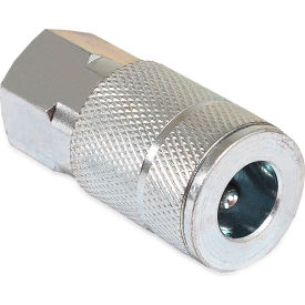 Air Compressor Quick Coupler Socket, 1/4" Automotive Style, 1/4" FPT