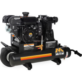 Single Stage Air Compressor with 212cc OHV Engine, 8 Gal. Cap., Electric Start