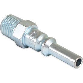 Air Compressor Quick Coupler Plug, 1/4" Lincoln Style, 1/4" MPT