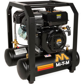 Single Stage Air Compressor with 212cc OHV Engine, 5 Gal. Capacity, Recoil Start