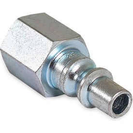 Air Compressor Quick Coupler Plug, 1/4" ARO Style, 1/4" FPT