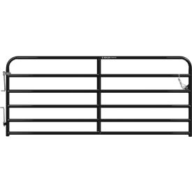 10' AgStar Heavy Duty Gate, 2" Tube, Black