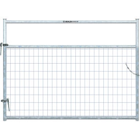 6' Frontier Gate, 1-5/8" Medium Duty Wire-Filled, Galvanized
