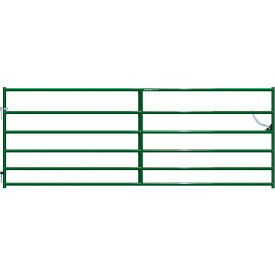 12' Heritage Square Corner Gate, 1-5/8" Tube, Green