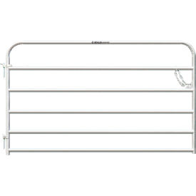 6' Heritage Gate, 1-5/8" Tube, Galvanized