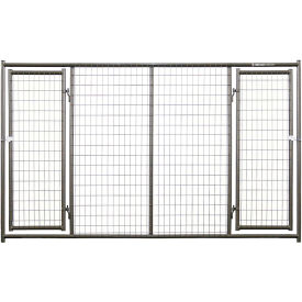 Ruff Guard Double Door Kennel Panel, 119"L x 119"W x 72"H