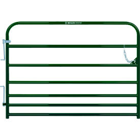 6' Pasture Pro 7-Bar Gate, 1-5/8" Tube, Green