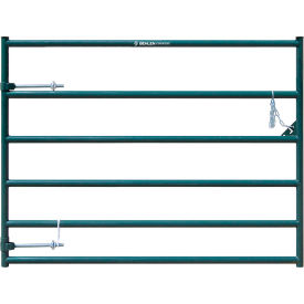 6' Pasture Pro Square Corner Collared Hinge Gate, Green