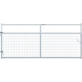 10' Frontier Gate, 1-5/8" Medium Duty Wire-Filled, Galvanized