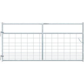 10' Homesteader Gate Hog Mesh, 1-5/8 Tube, Galvanized
