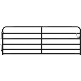 12' AgStar Heavy Duty Gate, 2" Tube, Black