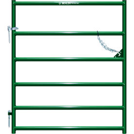 4' Heritage Square Corner Gate, 1-5/8" Tube, Green