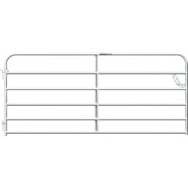 8' Heritage Gate, 1-5/8" Tube, Galvanized