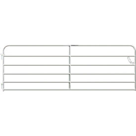 10' Heritage Gate, 1-5/8" Tube, Galvanized