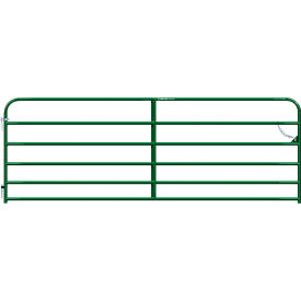 12' Heritage Round Corner Gate, 1-5/8" Tube, Green