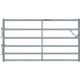 8' AgStar Hot-Dipped Gate, 2" Tube, Galvanized