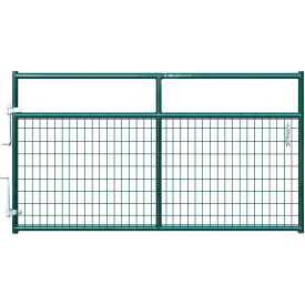 8' Frontier Max Gate, 2" Heavy Duty Wire-Filled, Green