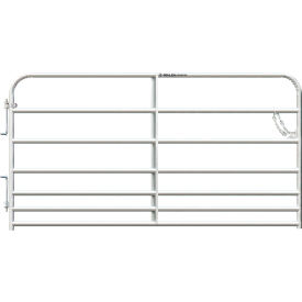 8' Pasture Pro 7-Bar Gate, 1-5/8" Tube, Galvanized