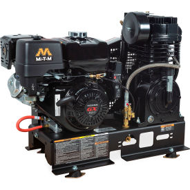 Base Mount Air Compressor, 389cc Honda GX390 OHV, Electric Start
