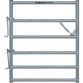 4' AgStar Hot-Dipped Gate, 2" Tube, Galvanized