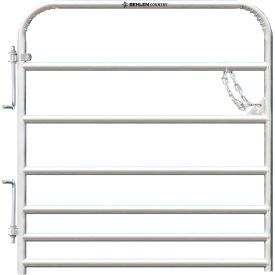 4' Pasture Pro 7-Bar Gate, 1-5/8" Tube, Galvanized