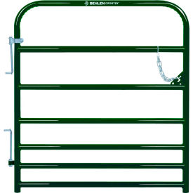 4' Pasture Pro 7-Bar Gate, 1-5/8" Tube, Green