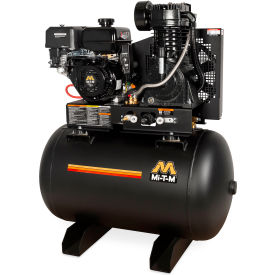 Stationary Air Compressor, 80 Gallon Capacity, 420cc OHV, Electric Start