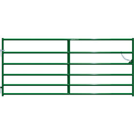 10' Heritage Square Corner Gate, 1-5/8" Tube, Green