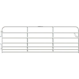 12' Pasture Pro 7-Bar Gate, 1-5/8" Tube, Galvanized