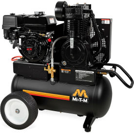 Portable Air Compressor, 20 Gallon, 270cc Honda GX270 OHV, Recoil Start