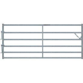 10' AgStar Hot-Dipped Gate, 2" Tube, Galvanized