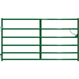 8' Heritage Square Corner Gate, 1-5/8" Tube, Green
